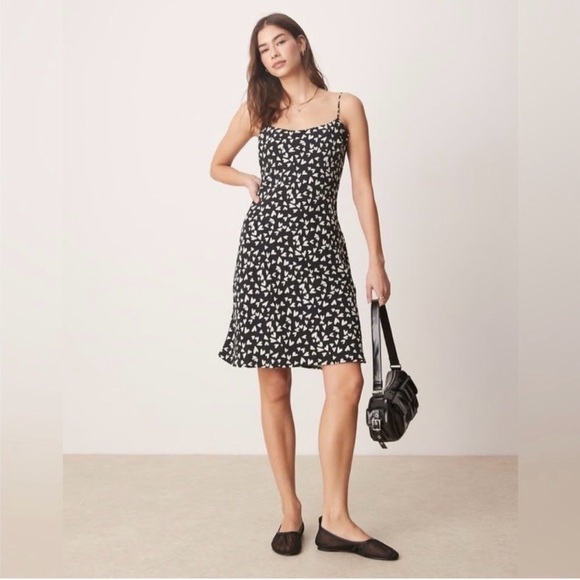 Abercrombie & Fitch Dresses & Skirts - Abercrombie & Fitch Heart Print Midi Dress — NWT